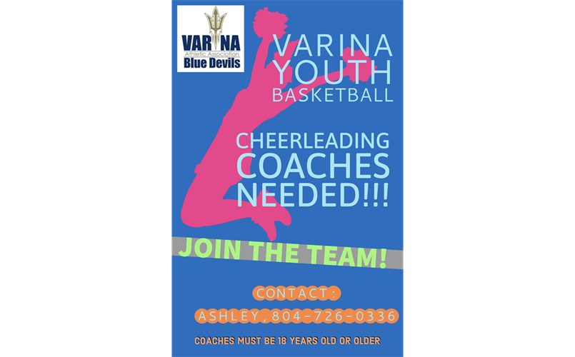 Cheerleading Coaches Needed!!